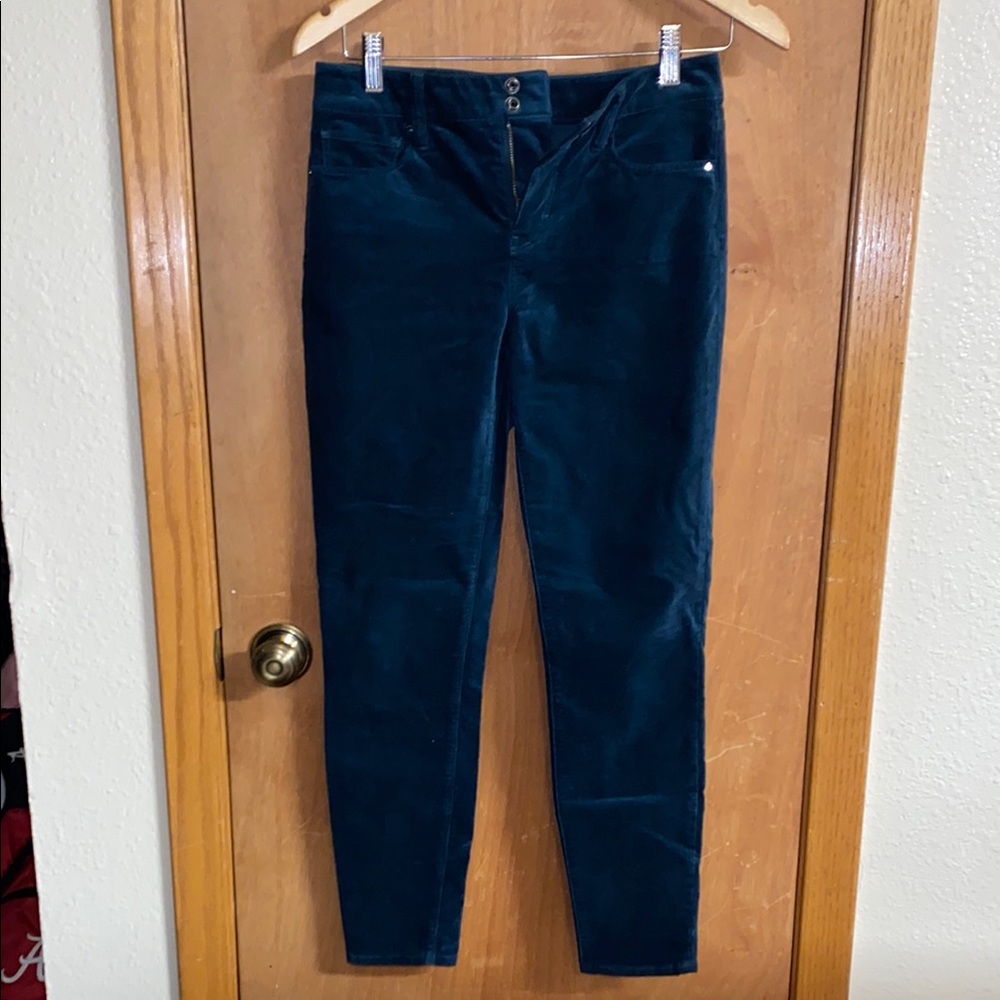 White House Black Market Skinny Pants - Dark Blue